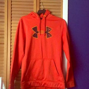 Orange UnderArmour Hoodie!